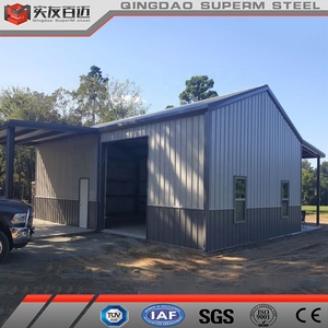 Structure en <span class=keywords><strong>acier</strong></span> préfabriquée, hangar, garage métallique pas cher, abri isolé, kits de grange, atelier, bâtiment préfabriqué, entrepôt - Product Image 3