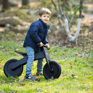 Vélo d'équilibre classique <span class=keywords><strong>en</strong></span> <span class=keywords><strong>bois</strong></span> de 12 "Vélo <span class=keywords><strong>en</strong></span> <span class=keywords><strong>bois</strong></span> bon marché pour enfants - Product Image 6