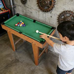 Mini table de snooker éducative pour enfants, boules codées par couleur et règles simplifiées pour l'apprentissage et le développement du cerveau - Product Image 2