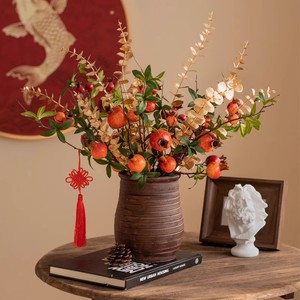 Cây Xanh chi nhánh nhân tạo lựu chi nhánh cho văn phòng trang trí nội thất - Product Image 4