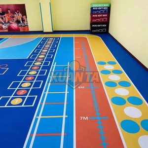 Suelo para Cancha de Bádminton Aprobado por la BWF, Tapete Antideslizante de <span class=keywords><strong>Alta</strong></span> Elasticidad para Cancha de Bádminton Interior Estándar Profesional - Product Image 5
