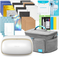 Máquina Cortadora de Vinilo Likcut, Kit para Crear Tarjetas con Estuche de Transporte y Accesorios, Crea una Máquina de Pegatinas, Diversión Creativa DIY