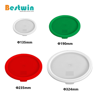 8 kg. Mờ vòng nhựa Polypropylene container lưu trữ thực phẩm với đo lường - Product Image 4