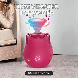 Vibrateur Rose avec stimulateur oral à succion clitoridienne et mammaire, dernier modèle du fabricant, jouet pour femmes - Product Image 2