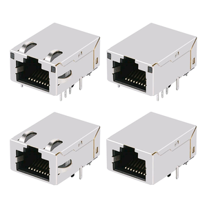 Module Ethernet LED RJ 45 blindé en métal Cat5e Cat6 Cat7 PCB 8P8C Jack modulaire Connecteur <span class=keywords><strong>cat</strong></span> <span class=keywords><strong>7</strong></span> <span class=keywords><strong>RJ45</strong></span> <span class=keywords><strong>Prise</strong></span> femelle - Product Image 6