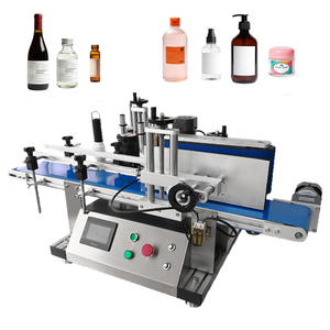 圆形方形瓶罐铝罐自动标签打印机贴纸瓶标签印刷机瓶子贴标机 - Product Image 1