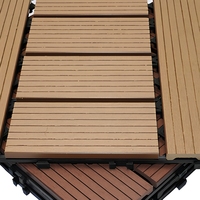 Dalles de terrasse emboîtables 30x30cm, revêtement de sol extérieur, imperméable, antidérapant, ignifuge, pour balcon, installation facile