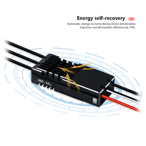 Moteur brushless U60 5-14S 60A 42,5g avec ESC et BEC, protection contre les courts-circuits IPX4, contrôleur de vitesse électrique pour drone agricole - Product Image 3