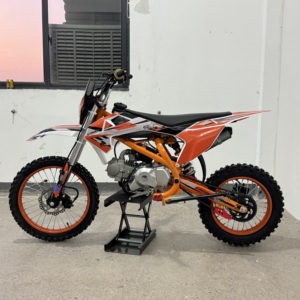 Moto tout-terrain à essence <span class=keywords><strong>125cc</strong></span>, 4 temps, cadre en acier, moto tout-terrain à essence pour adultes, motocross, pit bike, moto de course - Product Image 6