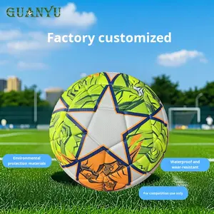Balón de Fútbol Original Cosido a Máquina de PU Resistente al Desgaste y a Prueba de Explosiones, Tamaño 4 5, Venta <span class=keywords><strong>Directa</strong></span> de Fábrica Xunhe, Económico - Product Image 6