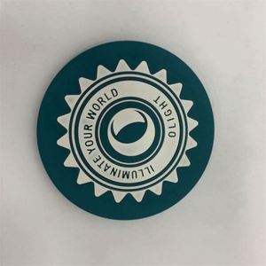 Sous-verres antidérapants en PVC, sous-verres personnalisés en carton, sous-verres en silicone - Product Image 2