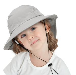 Verano Infantil Niño bebé ala ancha sol pescador sombreros niños cubo sombrero niñas ligero transpirable malla <span class=keywords><strong>protector</strong></span> <span class=keywords><strong>solar</strong></span> sombreros - Product Image 4