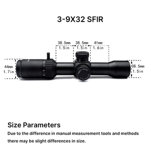 กล้องเล็ง BANGBANG High 3-9X32SFIR สำหรับยิงปืนกลางแจ้ง แบบ Tactical พร้อมเส้นเล็งสีแดงและสีเขียว ปรับได้รวดเร็ว พร้อมระบบล็อคป้อมปรับได้ - Product Image 6