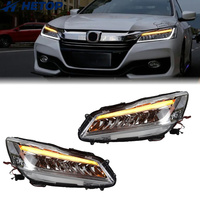 Phares avant Hetop pour Accord 9.5ème génération 2016-2017, amélioration des phares de voiture, phares LED DRL, accessoires Plug and Play