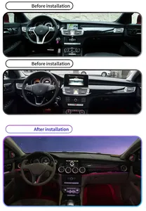 Kit de luces LED ambientales de 64 colores para el interior del coche, luz de ambiente dinámica <span class=keywords><strong>Symphony</strong></span> para Mercedes-Benz CLS W218 2012-2017 OE 51169323676 - Product Image 2