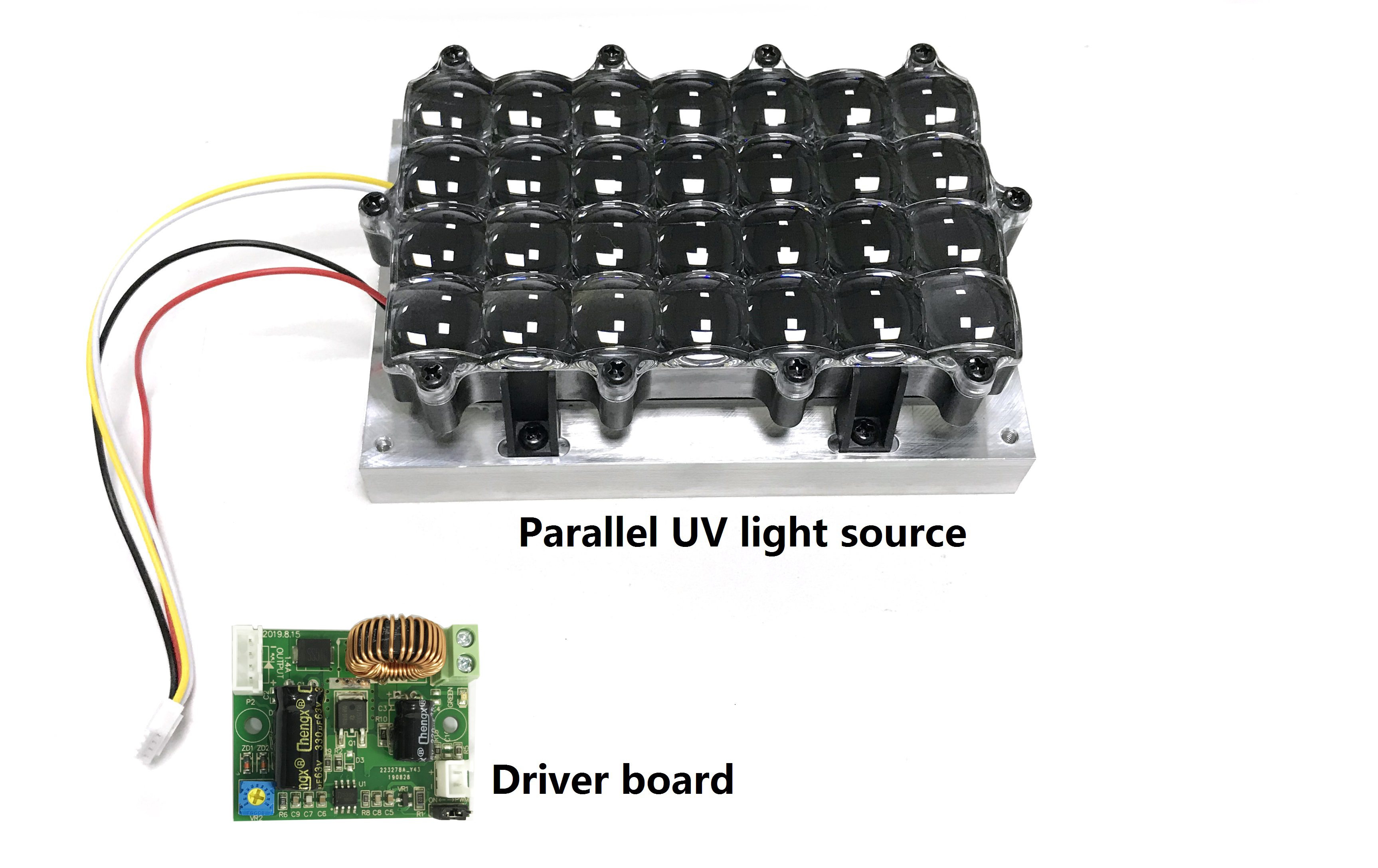 UV LED Curing matrix UV Led Array 405nm Parallel UV Light Source for 3d ...