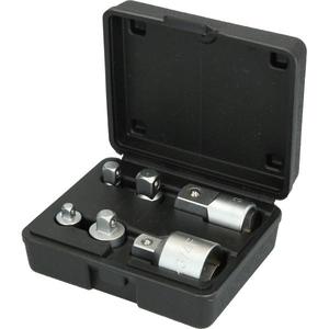 ชุดอะแดปเตอร์ BT024006สุกใสขนาด1/4 ''+ 3/8'' + 1/2 ''+ 3/4'' (6ชิ้น) -EAN ซ็อกเก็ต4042146777732อุปกรณ์เสริมประแจ1/2" - Product Image 1