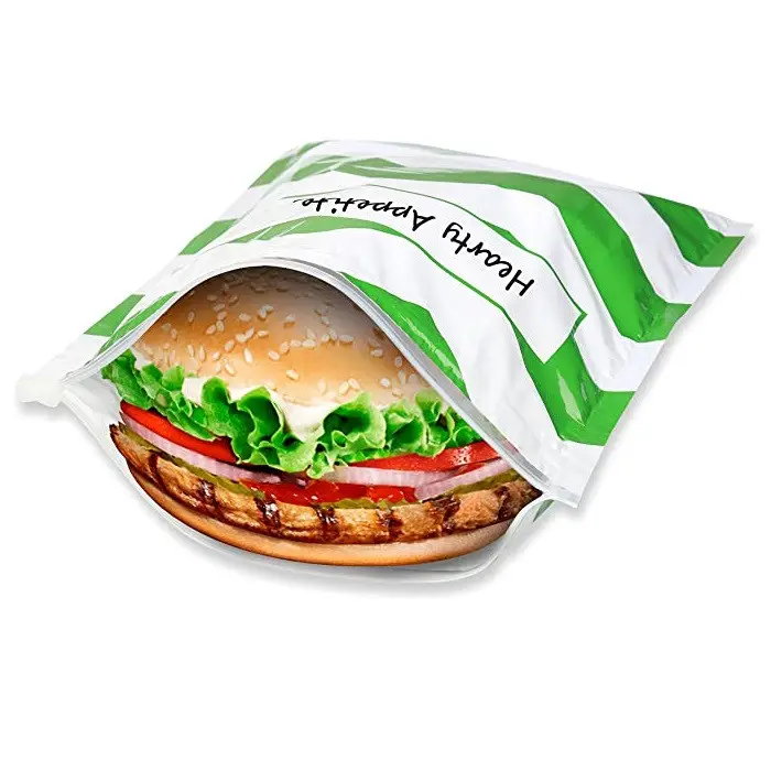 Reusable Insulated Sandwich Bags NEW and IMPROVED Ziplock Closure-Best Thermal Bag