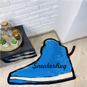 Tapis de sol 3D commercial avec logo de baskets célèbres, <span class=keywords><strong>paillasson</strong></span> fait main, tapis personnalisé - Product Image 2