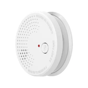 EN14604 9v Battery Photoelectric Smoke Alarm Detector 10 Year Battery Standalone Smoke Detector