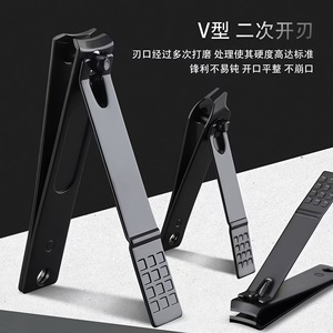 Nail Clipper Set Stainless Steel Single Spring Durable Manicure <b>Pedicure</b> <b>Tool</b> For Adults Household Use - Product Image 5