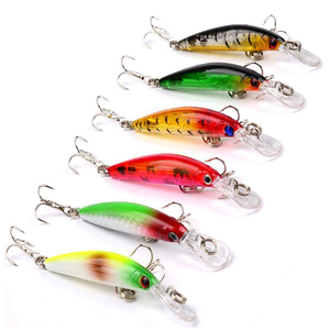 Weihe เหยื่อตกปลาแบบแข็งขนาด3.3ก. 7ซม. เหยื่อตกปลาขนาดมินิปลอมพร้อมตะขอ<span class=keywords><strong>8</strong></span> # - Product Image 3