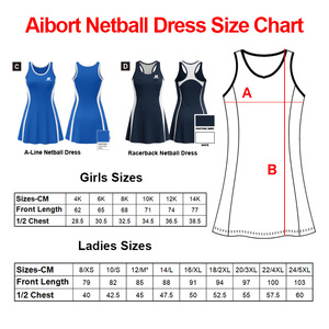 Seragam Netball Wanita Custom Made Aolan, Pakaian Olahraga Sublimasi untuk Klub Sekolah - Product Image 4