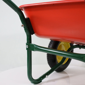 Chariot de chantier à deux roues WB4511P, chariot robuste <span class=keywords><strong>pour</strong></span> les constructeurs, capacité de charge de 150 kg, <span class=keywords><strong>pour</strong></span> travaux agricoles, aménagement paysager et chantiers de construction - Product Image 3