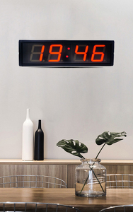 Honghao 4 "Mini <span class=keywords><strong>reloj</strong></span> LED con cronómetro cuenta atrás/contador temporizador pantalla multicolor montado en la <span class=keywords><strong>pared</strong></span> temporizador <span class=keywords><strong>de</strong></span> 24 horas - Product Image 4