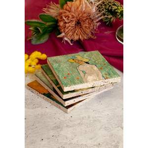 Juego de 4 Posavasos de Piedra Vincent Van Gogh VanGogh01 Posavasos Promocionales Premium Turquía 3 - Product Image 3