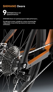 Vélo de ville de course en fibre de carbone 28 pouces Léger 11,5 kg Alliage d'aluminium 200 kg de charge Freins à disque hydrauliques 12 vitesses - Product Image 6