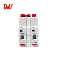 LW MCB Interruptor de transferencia manual de enclavamiento de alta calidad Disyuntor en miniatura SNB1-63 C63 1P2P3P4P