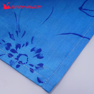 Ropa de cama de sábana superf <span class=keywords><strong>Iber</strong></span> con estampado floral azul personalizado al por mayor - Product Image 6