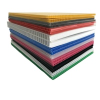 Offre Spéciale 24 '* 18' feuille de plastique ondulée de polypropylène (pp) pour le service de taille de coupe de conseil d'impression de sérigraphie numérique de la publicité