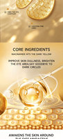 Patchs Masque Contour des Yeux OEM Gold Grid Éclaircissants Anti-Cernes Améliore la Peau Terne Formule Personnalisée Soin de la Peau Marque Privée