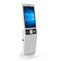 Système de gestion de file d'attente électronique à affichage tactile intelligent au sol avec imprimante de billets pour hôpital de restaurant de banque-SDK