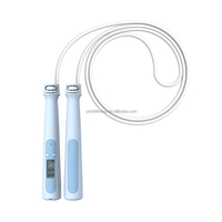 Cuerda de Saltar Profesional para Entrenamiento de Boxeo, con Sensor Electrónico de Peso, Carga USB, Longitud de 2.8 m