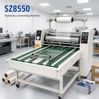 Machine de laminage automatique hydraulique SZ8550 avec séparation et superposition automatiques des feuilles pour l'impression et l'emballage du papier