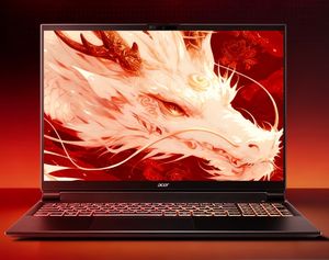 แล็ปท็อปสำหรับเล่นเกมสำหรับ <span class=keywords><strong>ACER</strong></span> <span class=keywords><strong>Nitro</strong></span> 16 AMD Ryzen <span class=keywords><strong>7</strong></span> H 260 RTX 5060 2.5K 240Hz 500nits 100% sRGB 16นิ้วสีดำ DDR5 1TB SSD พัดลมคู่ - Product Image 1