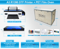 Imprimante Jet d'Encre A3 DTF pour Têtes Epson R1390, Machine d'Impression Directe sur Film pour T-shirts