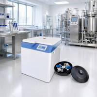 Centrífuga Refrigerada Inteligente con Pantalla Táctil DL8M-12L, Capacidad Máxima de 6*2400 ml, -20~+40 °C ° Soporte de suelo tipo C, disponible para OEM