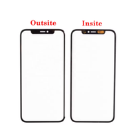 Verre extérieur d'écran avant avec OCA pour iPhone X XS XR Max 11 12 13 14 15 16 17 Pro Max Mini 14 15 16 Plus
