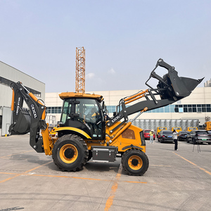 รถตักล้อยางเอเวอร์สตาร์ สีเหลือง น้ำหนัก 9500 กก. เครื่องยนต์ดีเซล 7 กิโลวัตต์ อุปกรณ์ก่อสร้างแบบล้อ ผลิตในจีน - Product Image 1