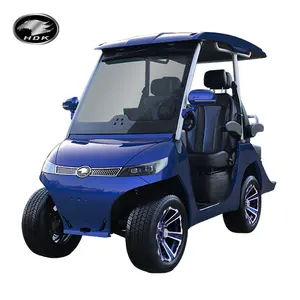 Luxe Off Road 48V Lithium Batterij Hdk Evolutie Mini Auto Prijs Te Koop 4 Zitplaatsen Club Golfkarretjes Elektrische