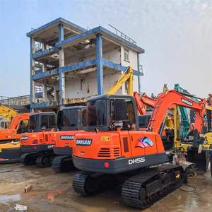 <b>Small</b> Excavator DH55 Used 5.5 Ton Mini Korea 5.5ton Used Excavator Doosan DH55 Used Doosan Daewoo Crawler Excavator Isuzu Sale - Product Image 6