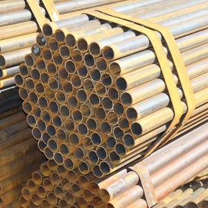 Tuyau en acier au carbone noir de haute qualité laminé à chaud 5l Q195 Q235 2 pouces 8 pouces 10 pouces Prix du tuyau - Product Image 6