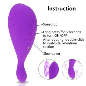 Tong Clitoris Zuigende Vibrator Walvis Vorm 2 Gaten Vibrerende Clit Sucker Clitoris Stimulator Seksspeeltjes Voor Vrouwen Volwassen - Product Image 3