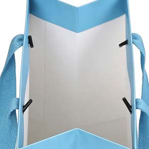 Bolsas de Papel Personalizables con Logotipos Impresos, Ventana Transparente de Plástico, Asa Portátil, para Ramos de Flores y Regalos - Product Image 2