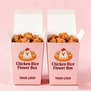 Cajas de Papel para Comida Rápida, Pollo Frito, Hamburguesas y Palomitas de Maíz, Personalizadas al por Mayor para Eventos y Festivales - Product Image 6