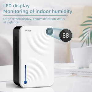 Deshumidificador Eléctrico <span class=keywords><strong>de</strong></span> Gran Capacidad RX02, 2.4L/750ml/día, para Áreas <span class=keywords><strong>de</strong></span> 20-40m2, con Luz Ambiental RGB y Temporizador, para Uso Doméstico - Product Image 6